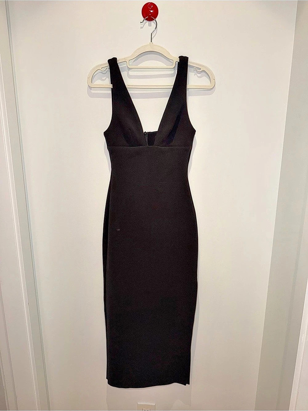 BEC + BRIDGE Black Midi Dress Like New